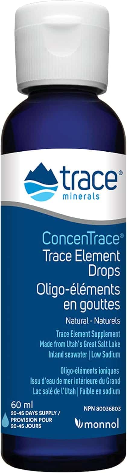 Trace Minerals ConcenTrace Trace Mineral Drops, 60 mL