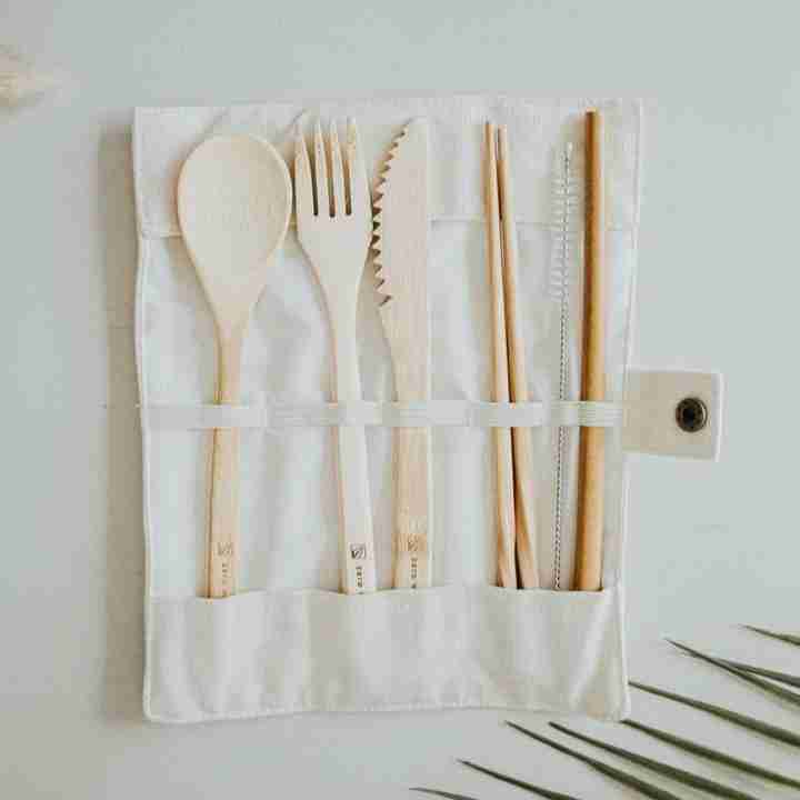 Zero Waste - Travel Bamboo Utensil Set