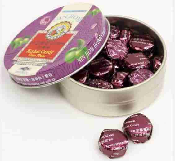 Nin Jiom Herbal Candy Ume Plum, 60 g