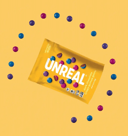 UNREAL Dark Chocolate Crispy Quinoa Gems, 142 g
