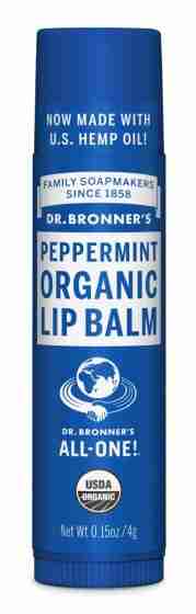 Dr Bronner's Lip Balm: Peppermint 4G
