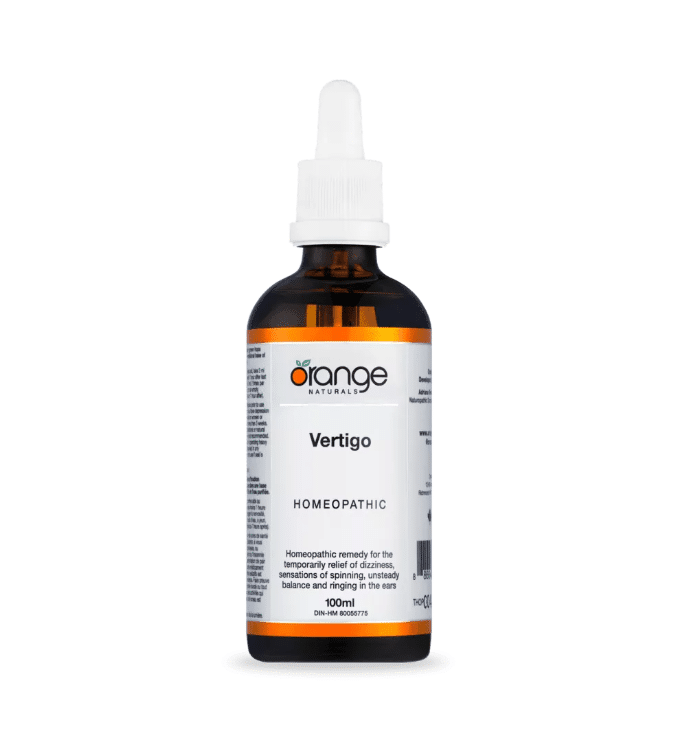 Orange Naturals - Vertigo Homeopathic Remedy, 100Ml