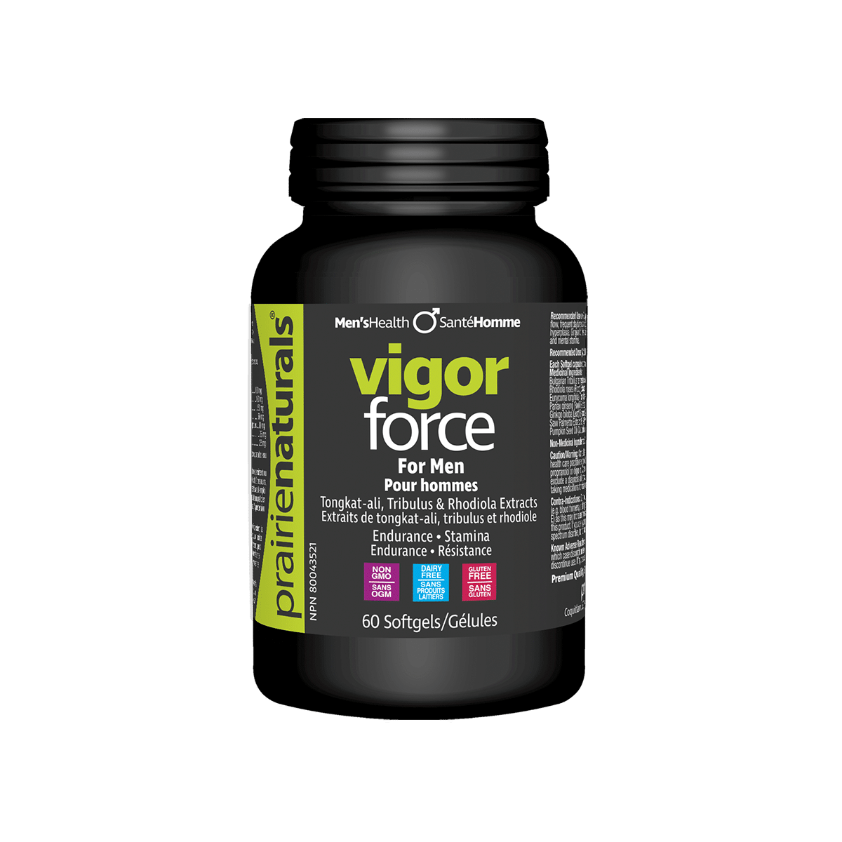 Prairie Naturals Vigorforce; 60 Softgels