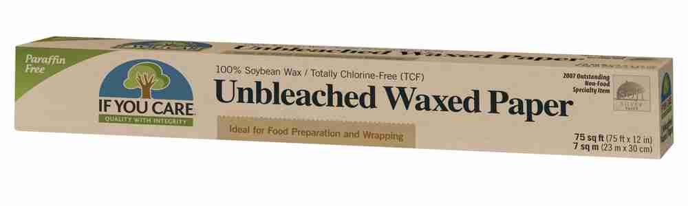 If You Care Unbleached Wax Paper, 75 sq ft