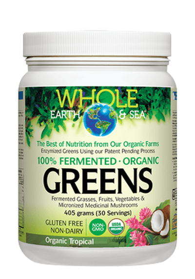 Whole Earth & Sea Organic Greens: Tropical - 405G