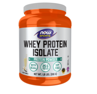 Now Sports Whey Protein Isolate Creamy Vanilla 816G