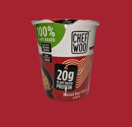 Chef Woo Plant Based Braised Beef Ramen 71G