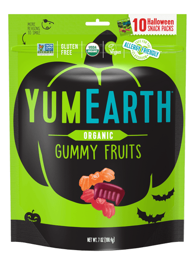 Yum Earth - Halloween Gummy Fruits, 213G