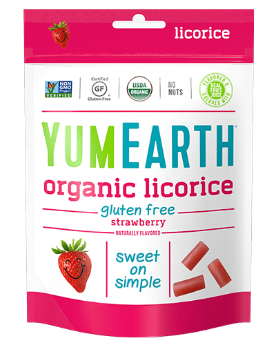 Yumearth - Strawberry Licorice, 142G
