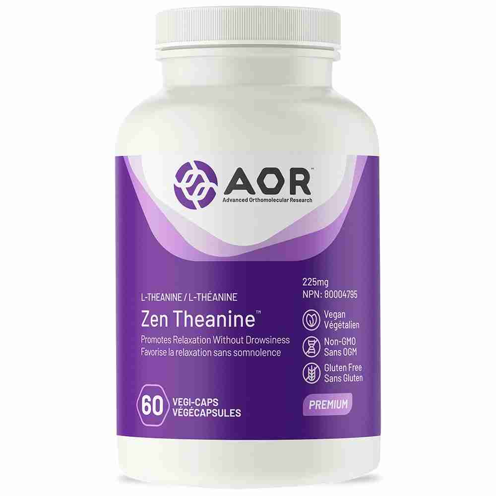AOR Zen Theanine; 60 Vegi-Caps