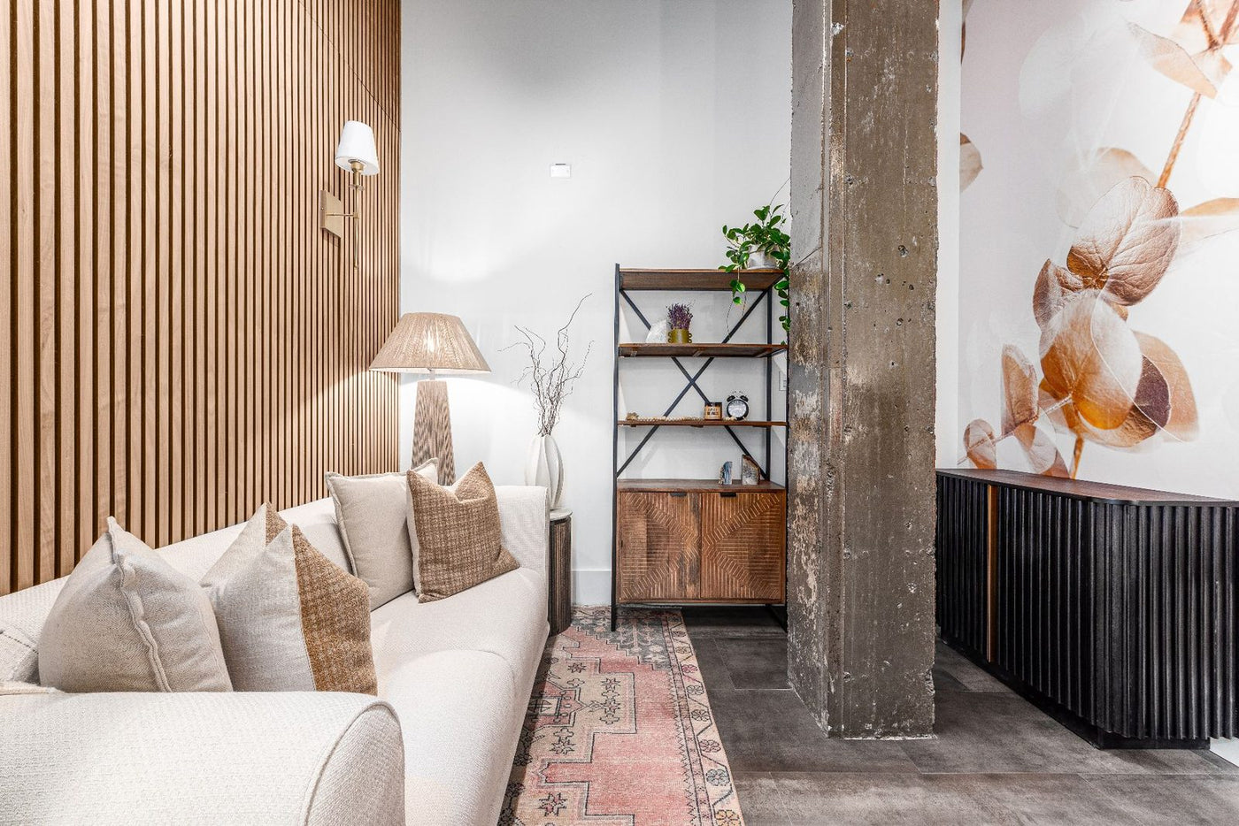 Peaceful treatment room